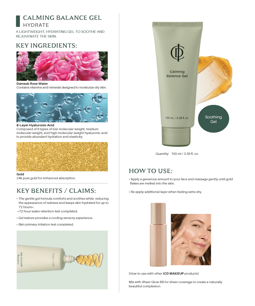 Incellderm ICD Calming Balance Gel - RIMAN KBeauty - Korean Skincare Routine for Glass Skin